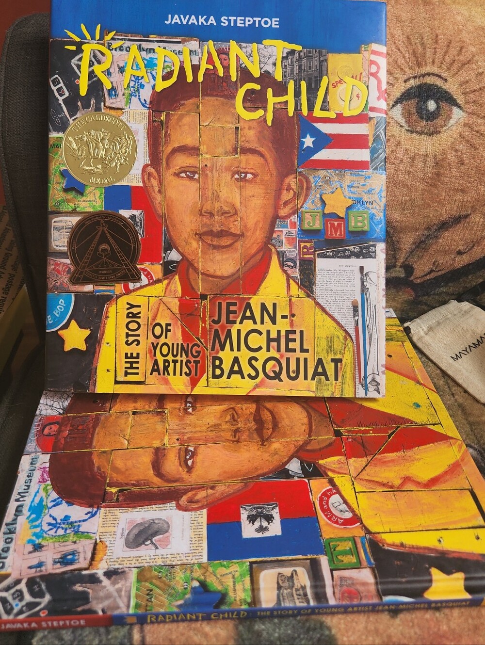 Award Winner! Radiant Child The Story of Young Artist Jean-Michel Basquiat HC